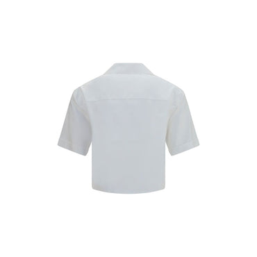 Versace White Cotton Dress Shirt