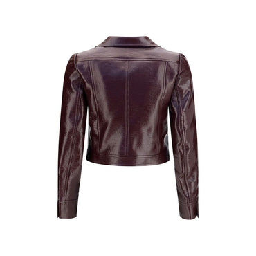Courrèges Bordeaux Cotton Jacket
