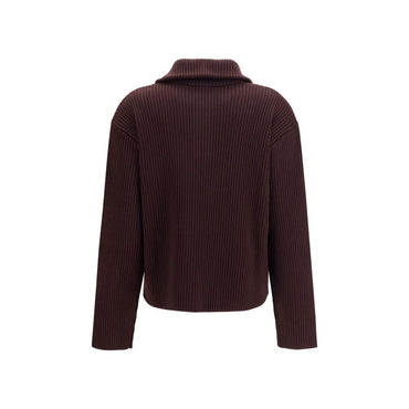 Courrèges Brown Wool Oves Aries Sweatshirt