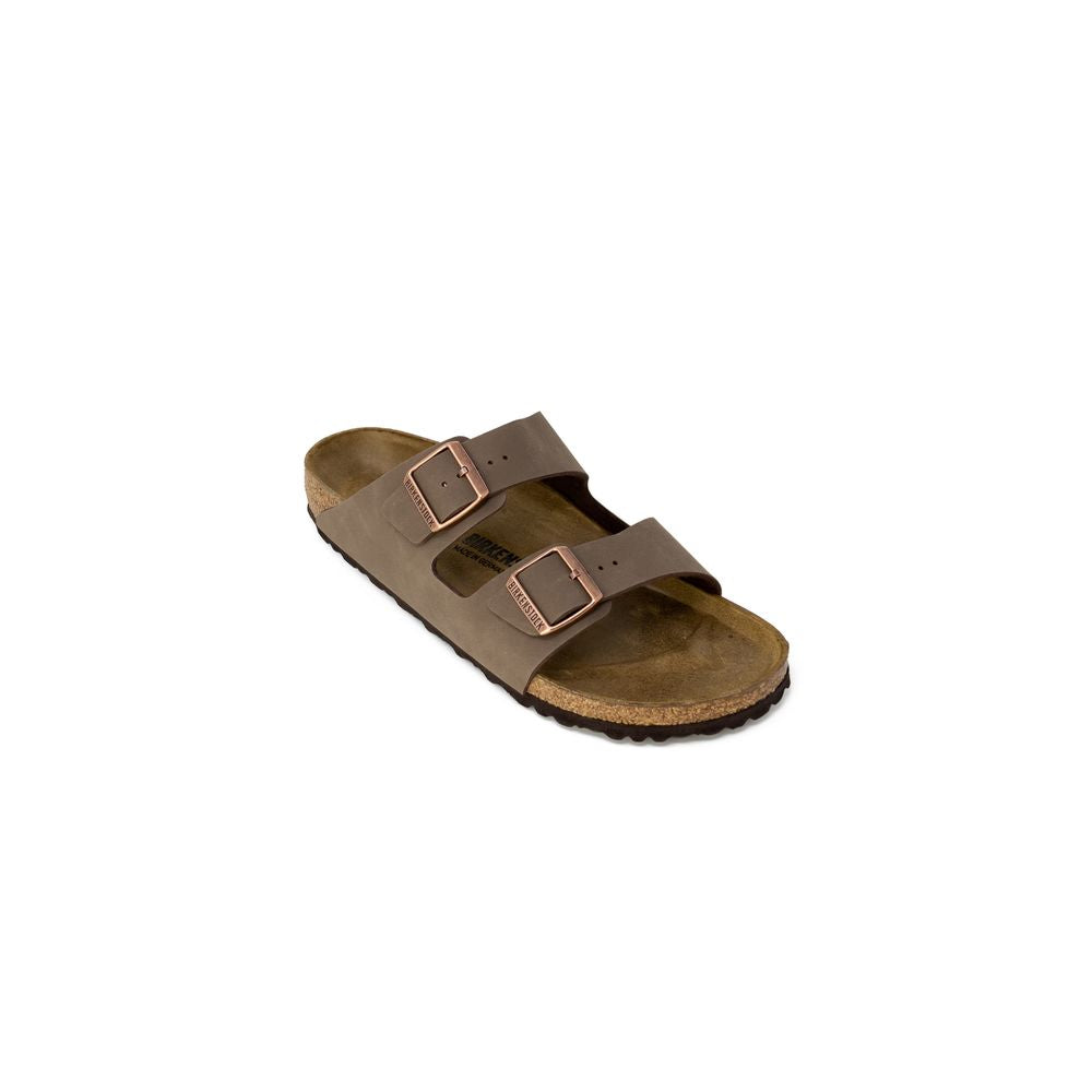 Birkenstock Brown Synthetic Slippers