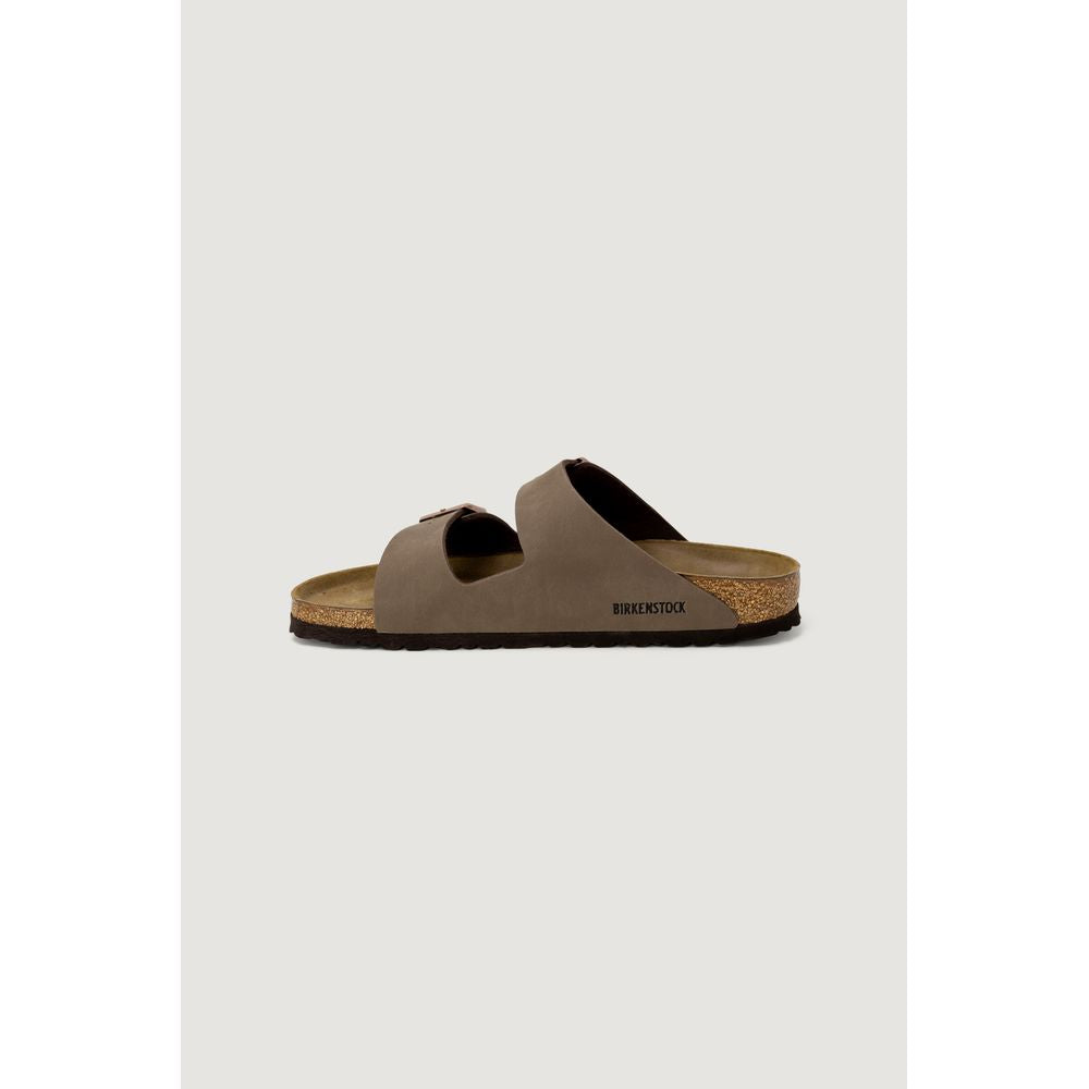Birkenstock Brown Synthetic Slippers