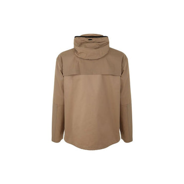 Herno Brown Cotton Shell Jacket