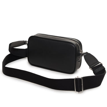 Michael Kors Black Leather Belt Bag