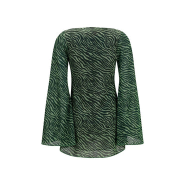 Oséree Bicolor Polyamide Casual Dress
