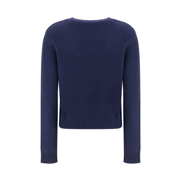 Lisa Yang Blue Cashmere Sweater