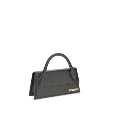 Jacquemus Black Calf Leather Bos Taurus Shoulder Bag