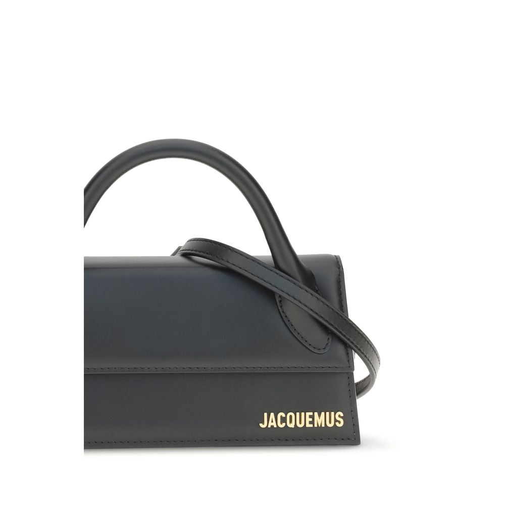 Jacquemus Black Calf Leather Bos Taurus Shoulder Bag