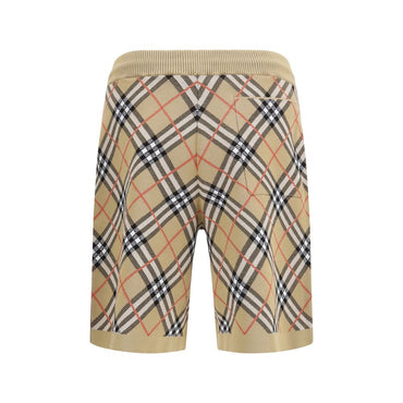 Burberry Beige Cotton Bermuda Shorts