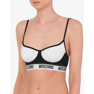 Moschino Multicolor Cotton Bra