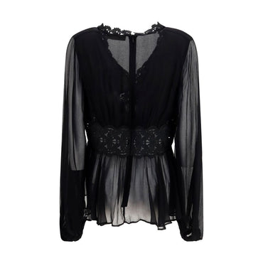 Zimmermann Black Viscose Blouse