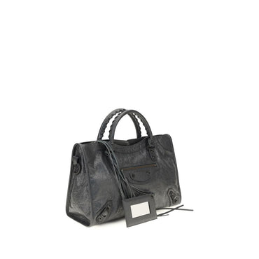 Balenciaga Gray Lamb Ovis Aries Aries Shoulder Bag