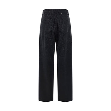 Golden Goose Black Cotton Casual Pants