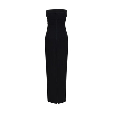 Balmain Black Viscose Cocktail Dress