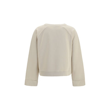 PINKO Beige Cotton Sweatshirt