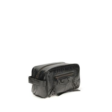 Balenciaga Black Lamb Ovis Aries Aries Wallet