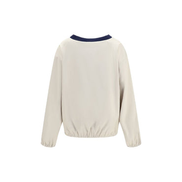 Miu Miu Beige Recycled Polyester Sweatshirt