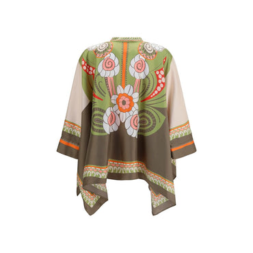 La Double J Multicolor Silk Shirt