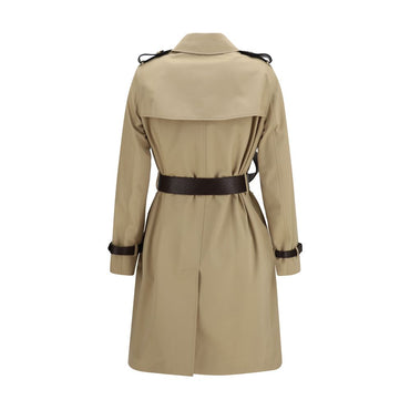 Burberry Beige Cotton Coat
