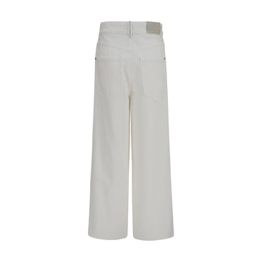 Brunello Cucinelli Beige Cotton Jeans Denim