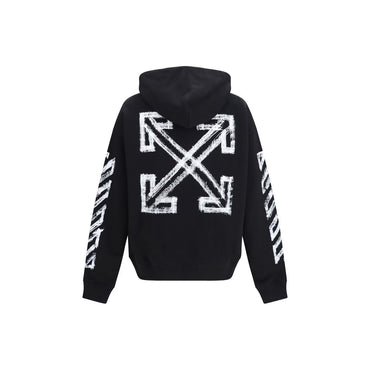 Off-White Black Cotton Sweatshirt