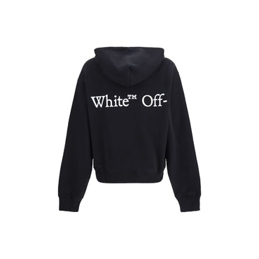 Off-White Black Cotton Sweatshirt