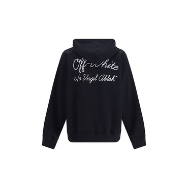Off-White Black Cotton Sweatshirt