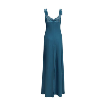 Forte_Forte Blue Acetate Long Dress