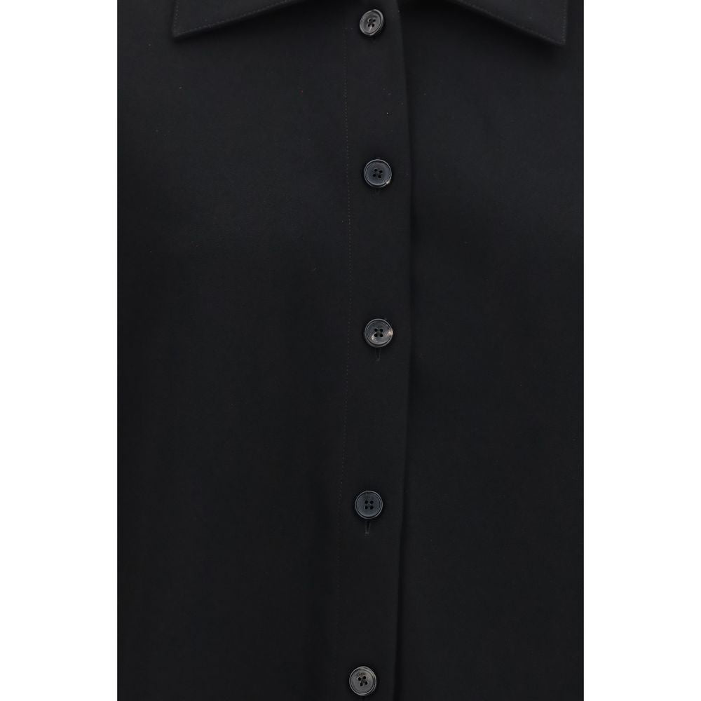 Khaite Black Acetate Shirt