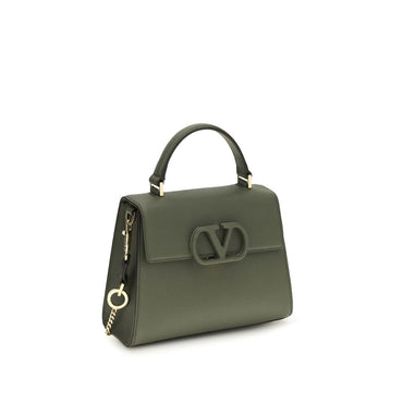 Valentino Garavani Bicolor Calf Leather Bos Taurus Clutch Bag