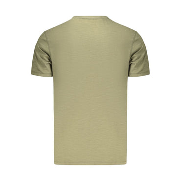 Hugo Boss Green Cotton Men's T-Shirt