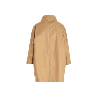 Herno Brown Cotton Coat