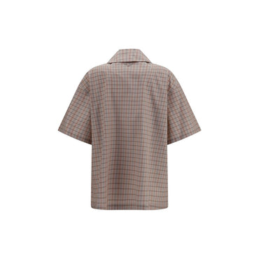 Prada Multicolor Cotton Shortsleeve Shirt