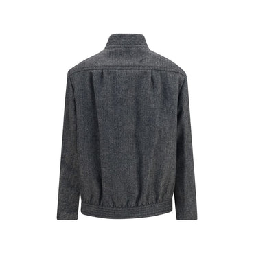 Blazé Milano Gray Wool Oves Aries Shell Jacket