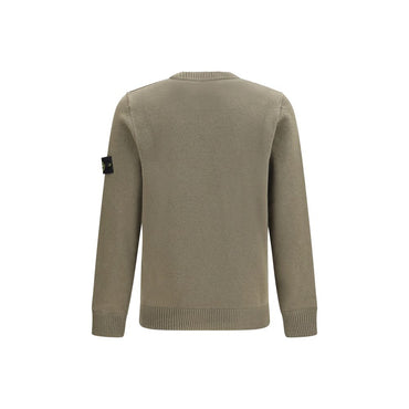 Stone Island Bicolor Cotton Sweatshirt