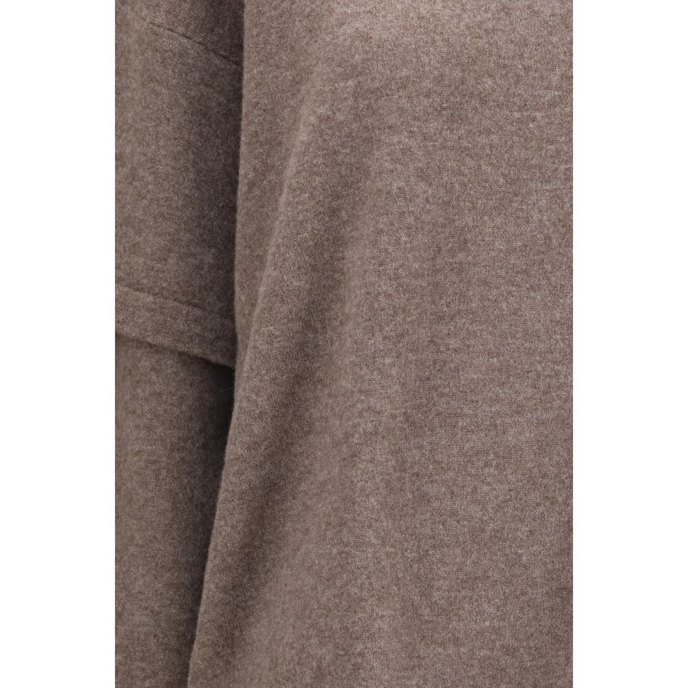 Darkpark Brown Wool Oves Aries Sweatshirt
