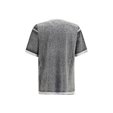 Balenciaga Gray Cotton T-Shirt