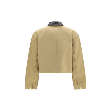 Balenciaga Beige Cotton Full-Length Jacket