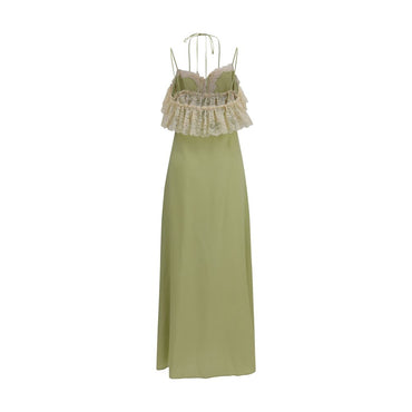 Chloé Bicolor Silk Casual Dress