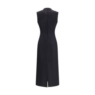 Maison Margiela Black Wool Oves Aries Casual Dress