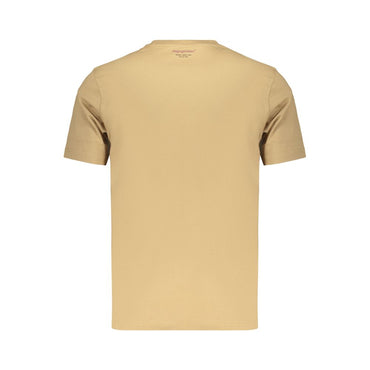 Refrigiwear Brown Cotton Men's T-Shirt