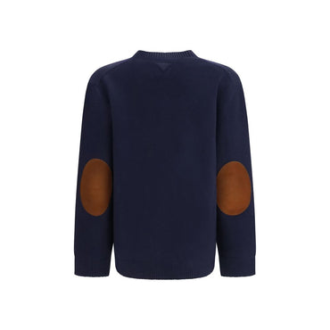 Prada Blue Wool Oves Aries Sweatshirt