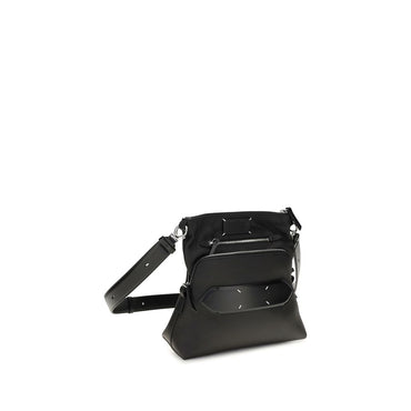 Maison Margiela Black Lamb Ovis Aries Aries Shoulder Bag