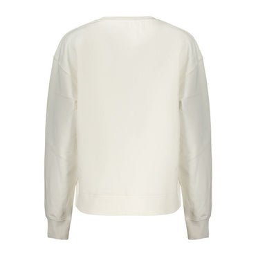 Pepe Jeans White Cotton Women's Sweatshirt