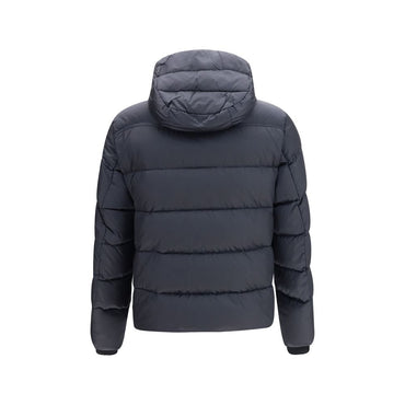 MooRER Blue Polyamide Full-Length Jacket