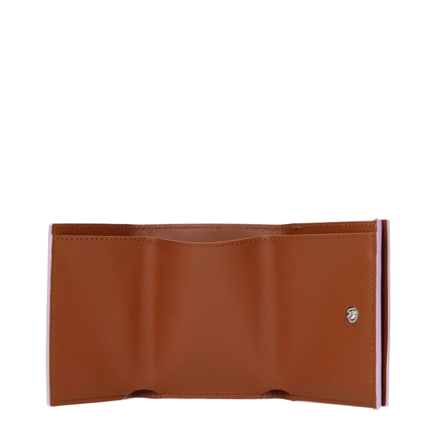 Jil Sander Pink Leather Wallet