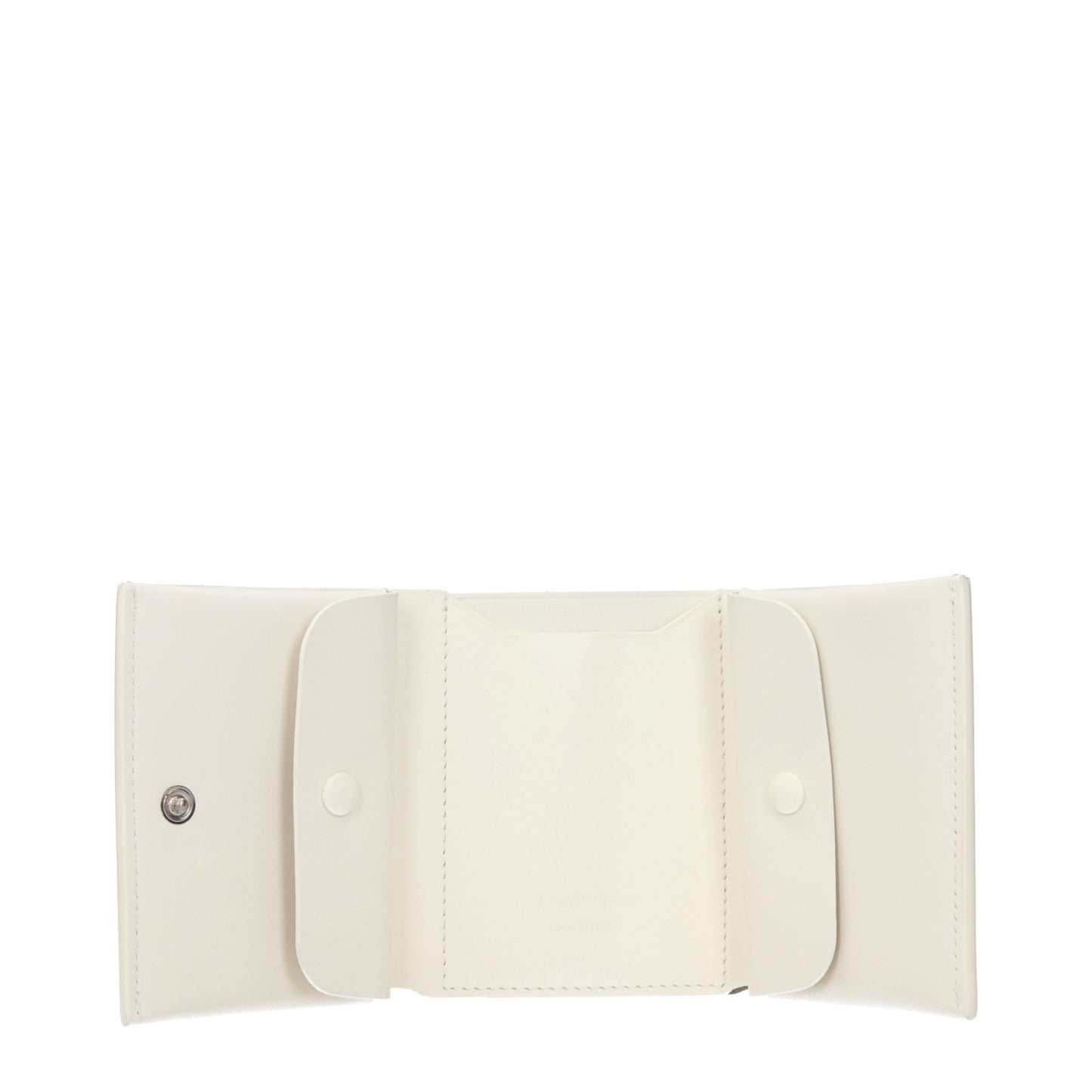Jil Sander Beige Leather Wallet