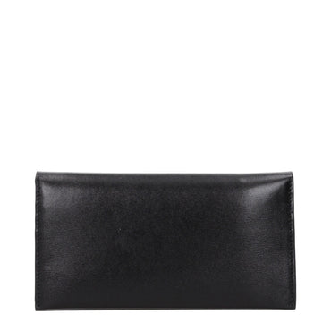 Jil Sander Black Leather Wallet