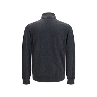 Giorgio Armani Gray Cashmere Turtleneck