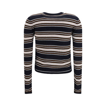 Max Mara Blue Silk Cardigan