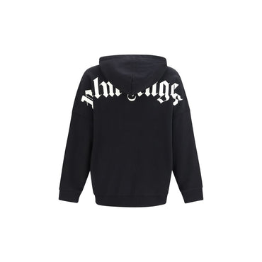 Palm Angels Black Cotton Sweatshirt